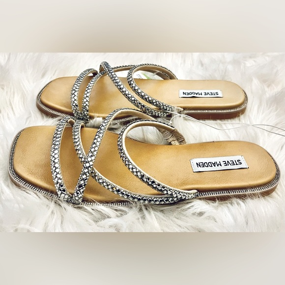 Steve Madden Rhinestone Sandals~New-Women’s Sz 6 & 7 - Picture 2 of 4